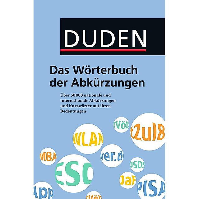 Duden - Das Wörterbuch der Abkürzungen Duden eBook v. Anja Steinhauer |  Weltbild