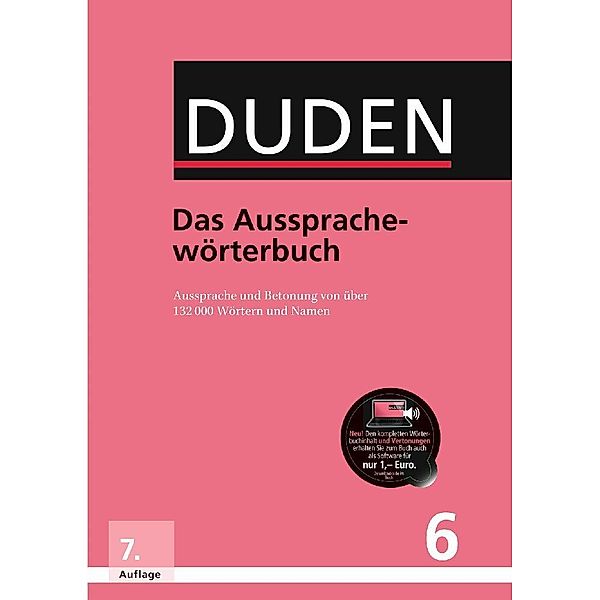 Duden - Deutsche Sprache in 12 Bänden / Duden - Das Aussprachewörterbuch