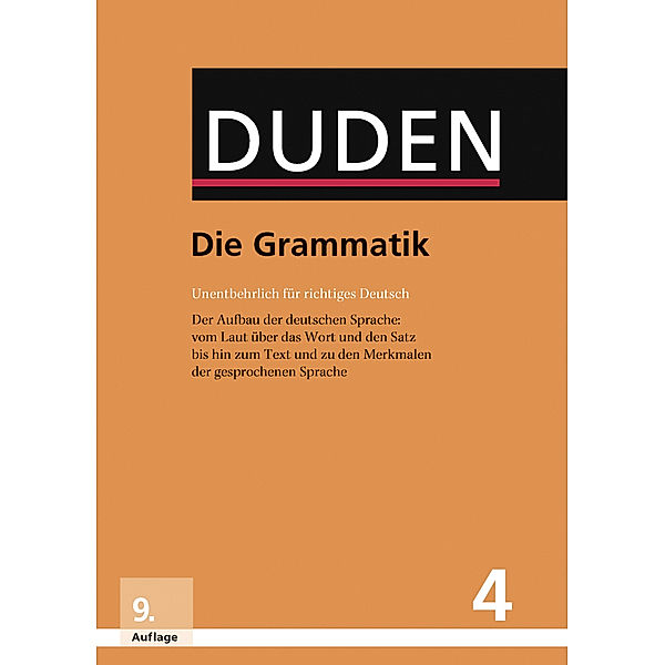 Duden - Deutsche Sprache in 12 Bänden / Duden - Die Grammatik