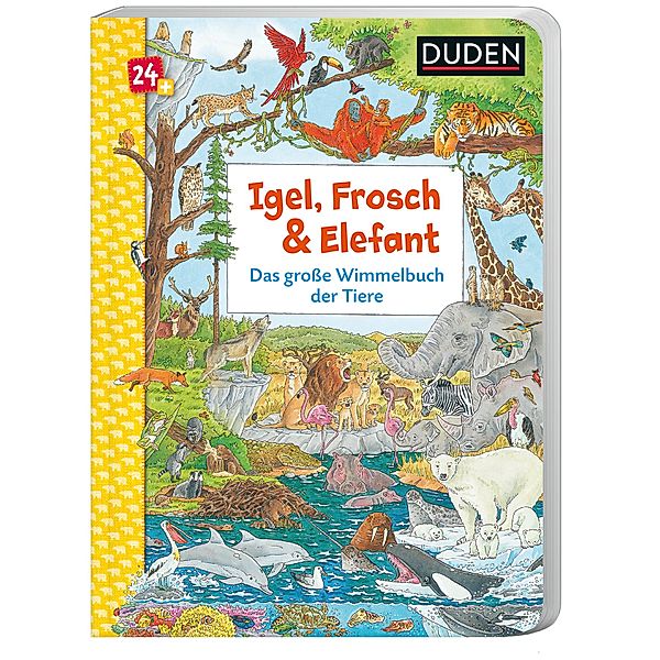 Duden - Igel, Frosch & Elefant: Das große Wimmelbuch der Tiere, Christina Braun