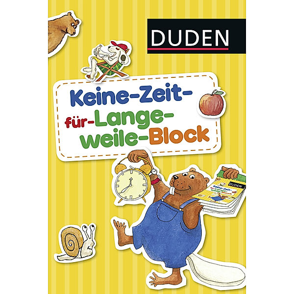 Duden: Keine-Zeit-für-Langeweile-Block, Ulrike Holzwarth-Raether, Ute Müller-Wolfangel