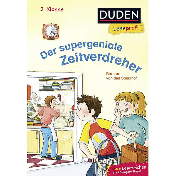 Duden Leseprofi - Der supergeniale Zeitverdreher, 2. Klasse, Barbara van den Speulhof