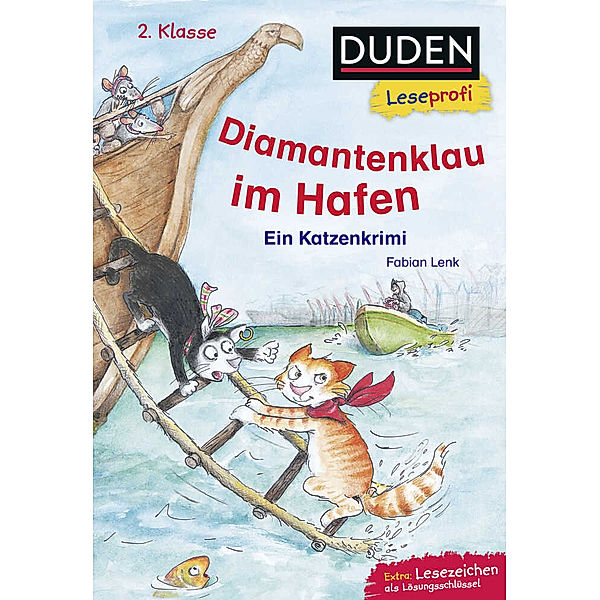 Duden Leseprofi - Diamantenklau im Hafen, 2. Klasse, Fabian Lenk