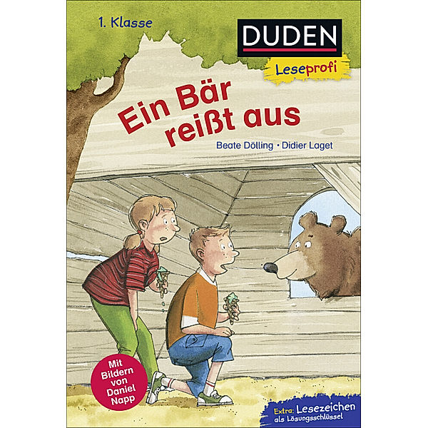 Duden Leseprofi - Ein Bär reißt aus, 1. Klasse, Beate Dölling, Didier Laget