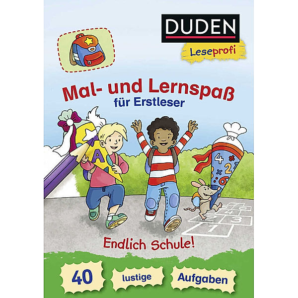 Duden Leseprofi - Mal- und Lernspaß für Erstleser. Endlich Schule!, Frauke Nahrgang