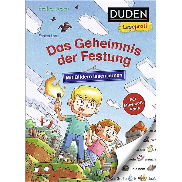 Duden Leseprofi - Mit Bildern lesen lernen: Das Geheimnis der Festung, Fabian Lenk