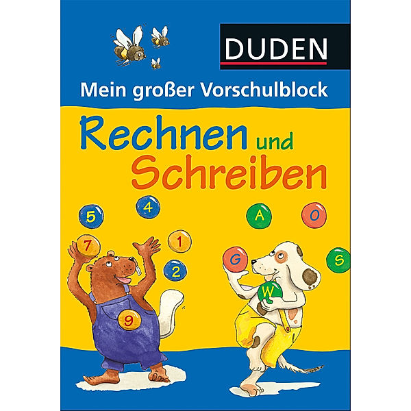 Duden: Mein großer Vorschulblock - Rechnen und Schreiben