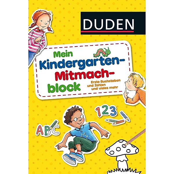 Duden: Mein Kindergarten-Mitmachblock, Andrea Weller-Essers, Christina Braun