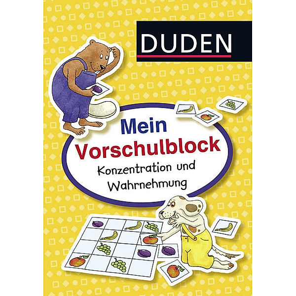 Duden: Mein Vorschulblock: Konzentration und Wahrnehmung, Christina Braun