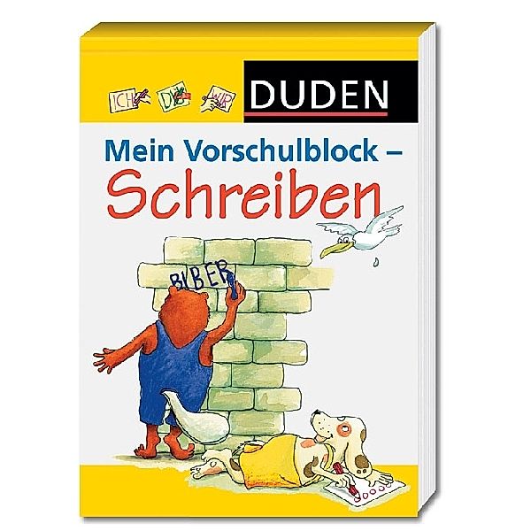 Duden - Mein Vorschulblock Schreiben, Ulrike Holzwarth-Raether, Ute Müller-Wolfangel