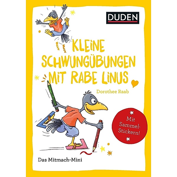 Duden Minis (Band 33) - Kleine Schwungübungen mit Rabe Linus / VE 3, Dorothee Raab