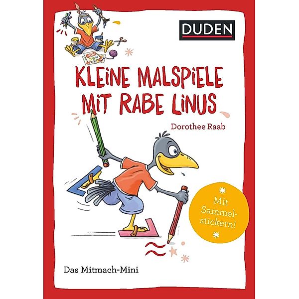 Duden Minis (Band 40)  Kleine Malspiele mit Rabe Linus / VE3, Dorothee Raab