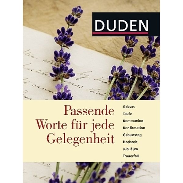 Duden - Passende Worte für jede Gelegenheit