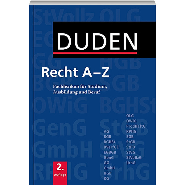 Duden - Recht A-Z