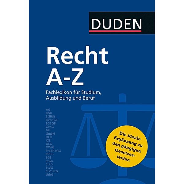 Duden Recht A - Z