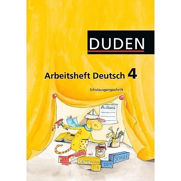 Duden Sprachbuch, Ausgabe A: Klasse 4, Arbeitsheft Deutsch, Schulausgangsschrift
