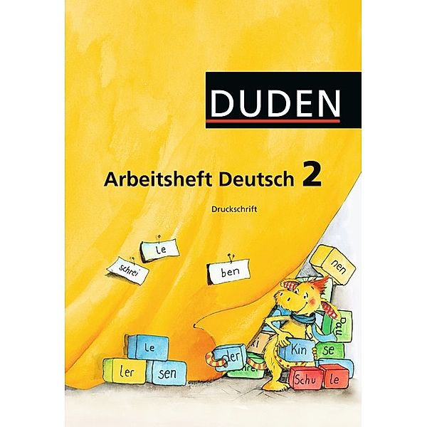 Duden Sprachbuch, Ausgabe B: Klasse 2, Arbeitsheft Deutsch, Druckschrift