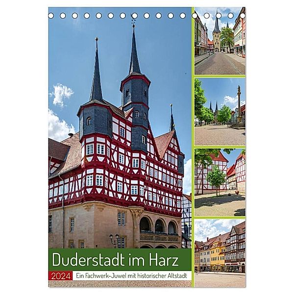 Duderstadt am Harz (Tischkalender 2024 DIN A5 hoch), CALVENDO Monatskalender, Steffen Gierok-Latniak