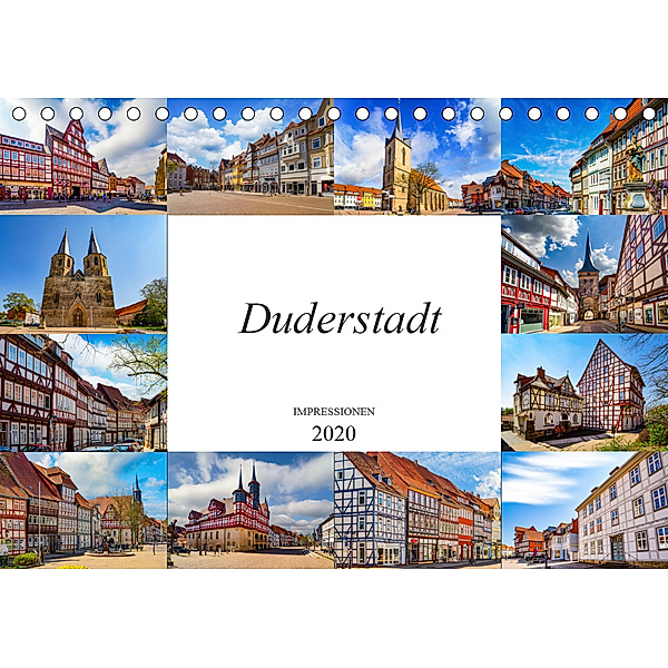 Duderstadt Impressionen (Tischkalender 2020 DIN A5 quer), Dirk Meutzner