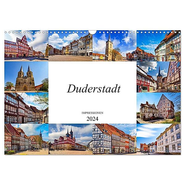 Duderstadt Impressionen (Wandkalender 2024 DIN A3 quer), CALVENDO Monatskalender, Dirk Meutzner