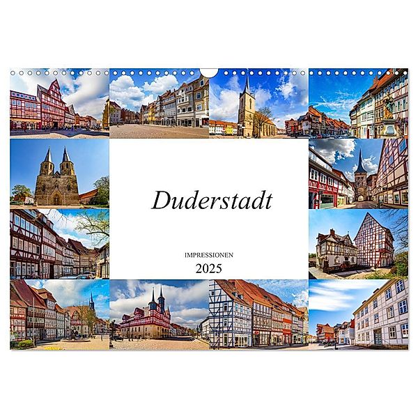 Duderstadt Impressionen (Wandkalender 2025 DIN A3 quer), CALVENDO Monatskalender, Calvendo, Dirk Meutzner