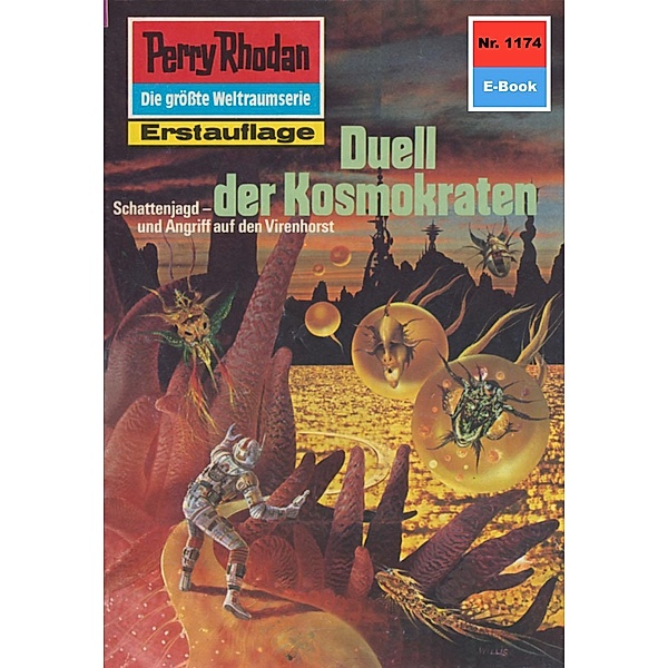 Duell der Kosmokraten (Heftroman) / Perry Rhodan-Zyklus Die endlose Armada Bd.1174, Ernst Vlcek