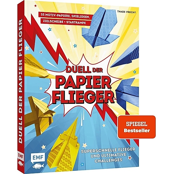 Duell der Papierflieger - Falte den schnellsten Flieger und gewinne ultimative Challenges, Thade Precht
