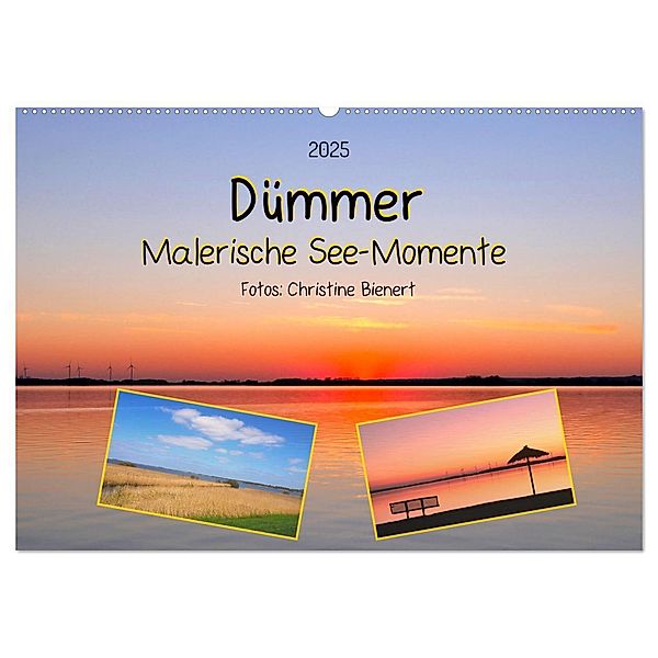 Dümmer, Malerische See-Momente (Wandkalender 2025 DIN A2 quer), CALVENDO Monatskalender, Calvendo, Christine Bienert