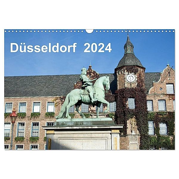 Düsseldorf 2024 (Wandkalender 2024 DIN A3 quer), CALVENDO Monatskalender, Markus Faber