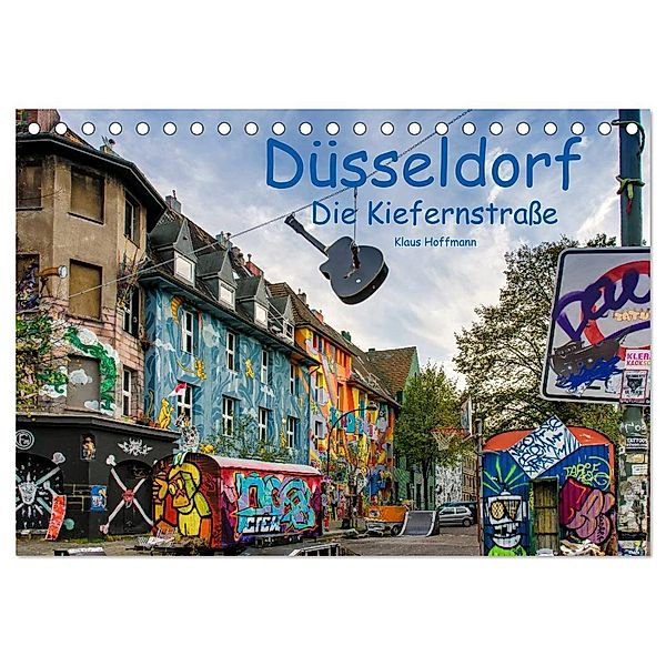 Düsseldorf - Die Kiefernstraße (Tischkalender 2025 DIN A5 quer), CALVENDO Monatskalender, Calvendo, Klaus Hoffmann