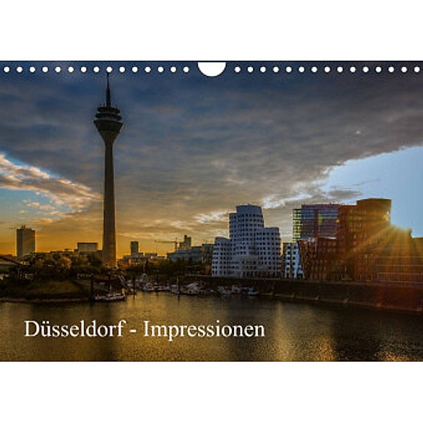 Düsseldorf - Impressionen (Wandkalender 2022 DIN A4 quer), Michael Fahrenbach