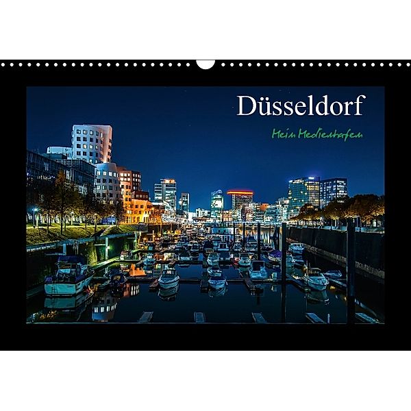 Düsseldorf - Mein Medienhafen (Wandkalender 2018 DIN A3 quer), Michael Rutta