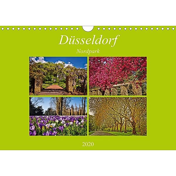 Düsseldorf Nordpark (Wandkalender 2020 DIN A4 quer), Bettina Hackstein