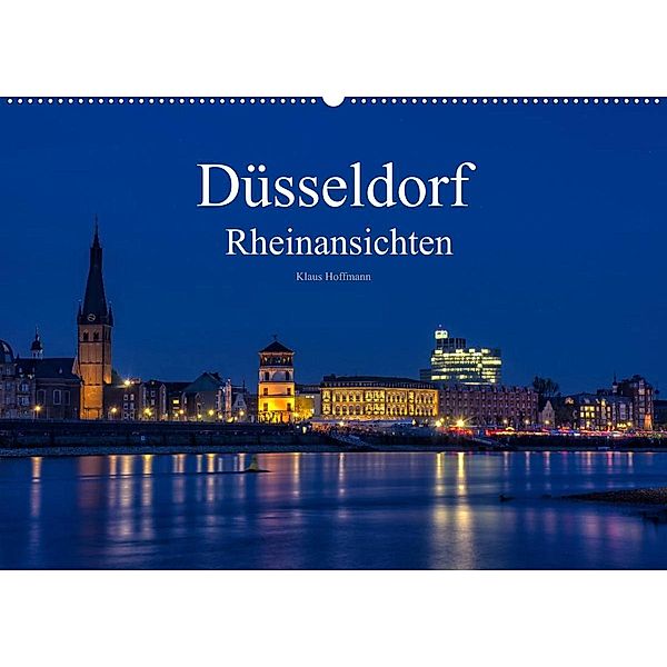 Düsseldorf - Rheinansichten (Wandkalender 2023 DIN A2 quer), Klaus Hoffmann