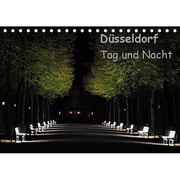 Düsseldorf Tag und Nacht (Tischkalender 2021 DIN A5 quer), Susanne Terhoeven