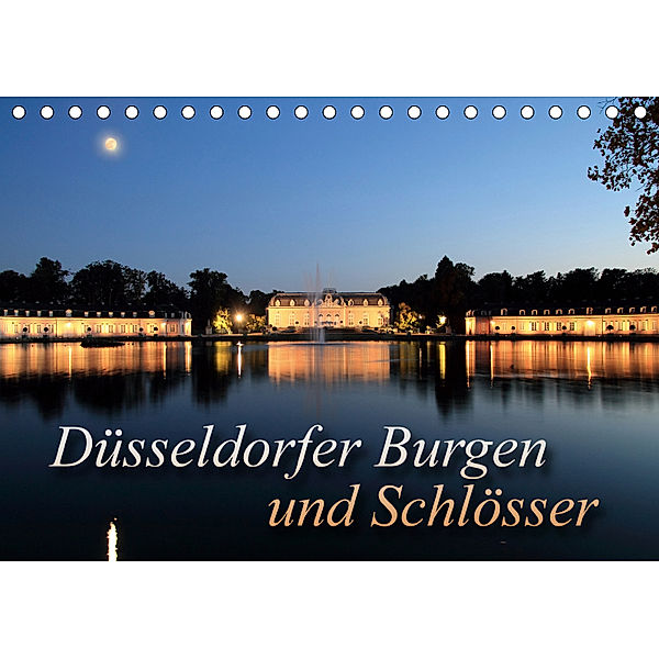 Düsseldorfer Burgen und Schlösser (Tischkalender 2019 DIN A5 quer), Michael Jäger