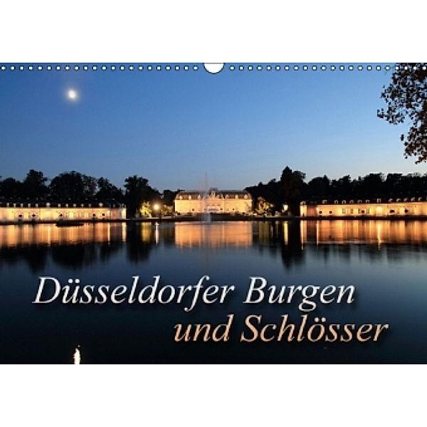 Düsseldorfer Burgen und Schlösser (Wandkalender 2016 DIN A3 quer), Michael Jäger