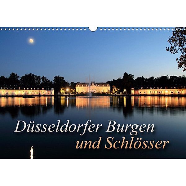 Düsseldorfer Burgen und Schlösser (Wandkalender 2021 DIN A3 quer), Michael Jäger, mitifoto