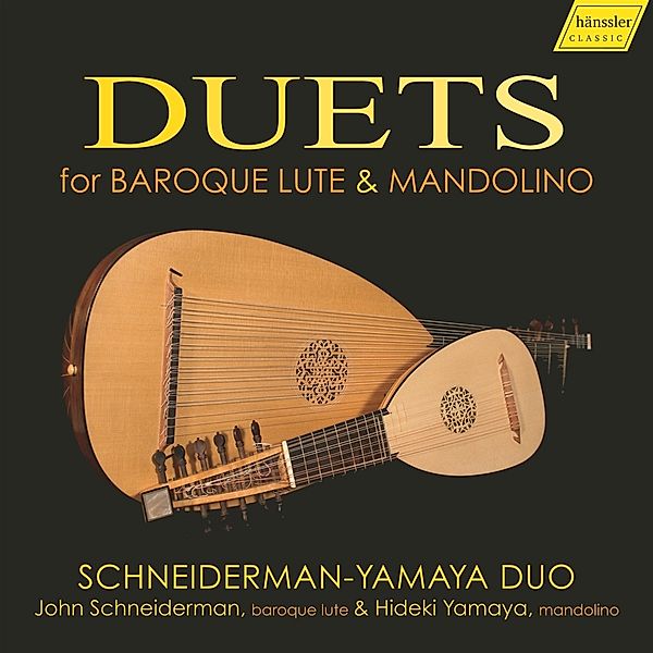 Duets For Baroque Lute & Mandolino, J. Schneiderman, H. Yamaya