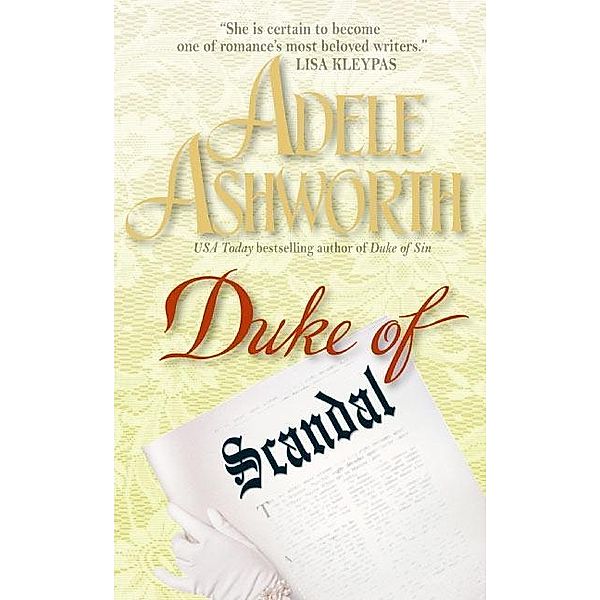 Duke of Scandal / The Duke Trilogy Bd.2, Adele Ashworth