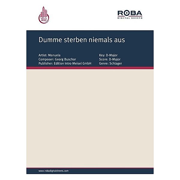 Dumme sterben niemals aus, Georg Buschor, Christian Bruhn