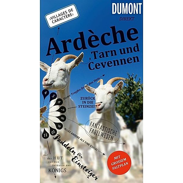 DuMont direkt Reiseführer Ardeche, Tarn und Cevennen, Gabriele Kalmbach