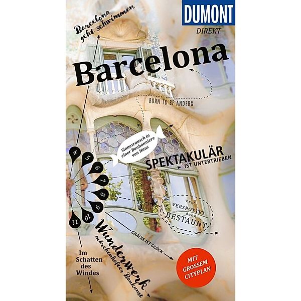 DuMont direkt Reiseführer Barcelona, Jonas Martiny, Helmuth Bischoff