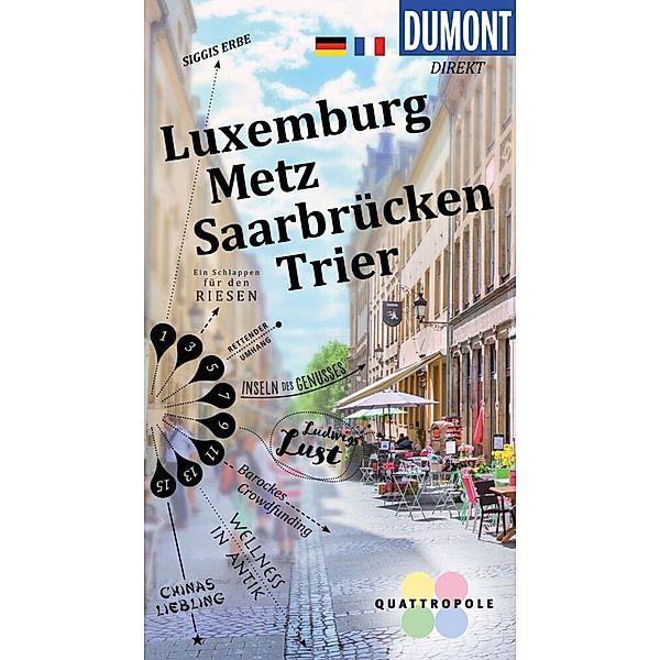 DuMont direkt Reiseführer / DuMont direkt Reiseführer Luxemburg, Metz, Saarbrücken, Trier