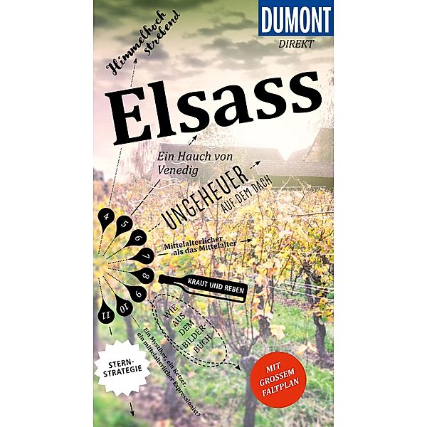 DuMont direkt Reiseführer E-Book Elsass / DuMont Direkt E-Book, Gabriele Kalmbach, Susanne Tschirner