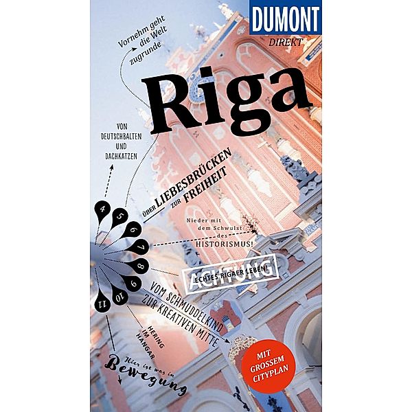 DuMont direkt Reiseführer E-Book Riga / DuMont Direkt E-Book, Jochen Könnecke