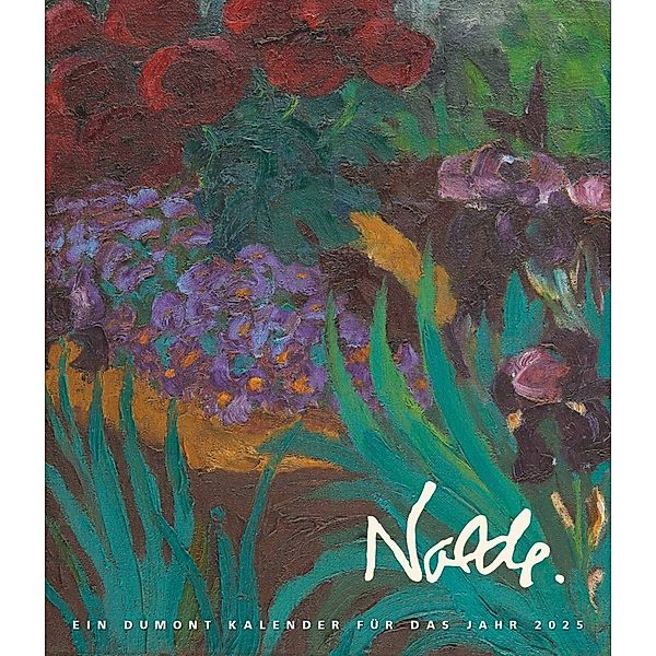 DUMONT - Emil Nolde 2025 Kunstkalender, 34,5x40cm, Wandkalender mit meisterhaften Aquarellen und Gemälden von Emil Nolde, mit historischem Fotomaterial auf einem Extrablatt
