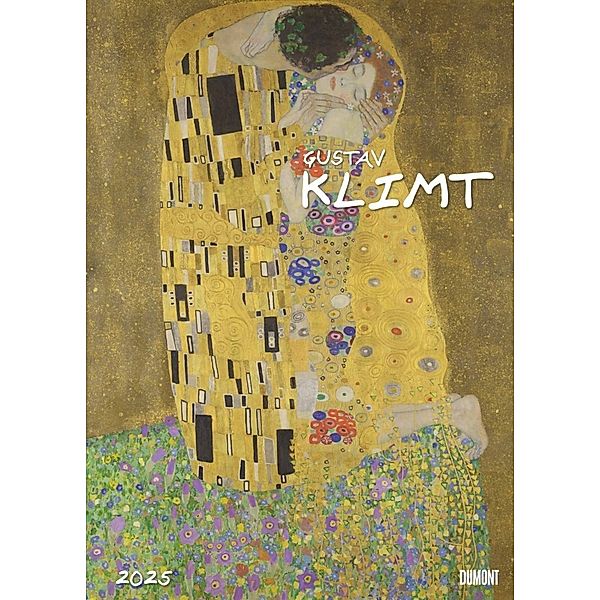 DUMONT - Gustav Klimt 2025 Wandkalender, 50x70cm, Posterkalender mit Gemälden von Gustav Klimt, Motive aus der Natur und dem Gesellschaftsleben seiner Zeit, repräsentative Auswahl seiner Werke