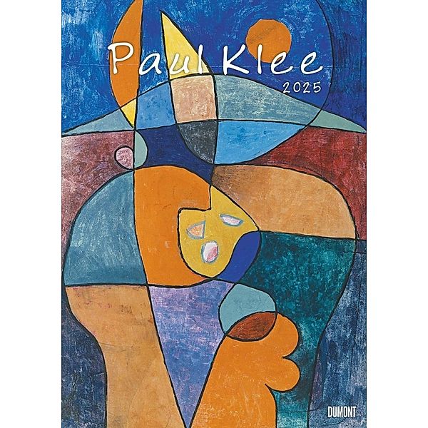 DUMONT - Paul Klee 2025 Kunst-Kalender, 50x70cm, Posterkalender mit Werken von Paul Klee, eindrucksvolle Farbkombinationen, internationales Kalendarium