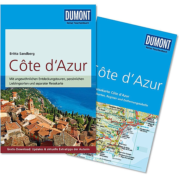 DuMont Reise-Taschenbuch Reiseführer / DuMont Reise-Taschenbuch Reiseführer Côte d' Azur, Britta Sandberg